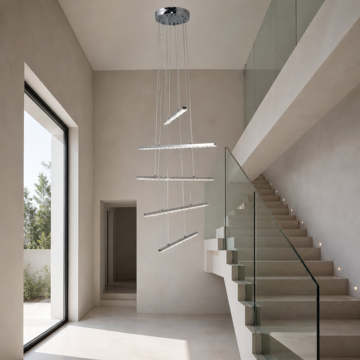 Lustra LED LIBORIA LT025/5, în ambient 4