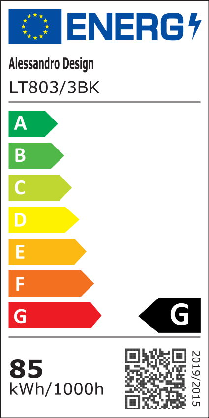 Lustra LED suspendata cu telecomanda CASIANA 85W, 3 Cercuri, lumina Rece/Calda/Neutra, Dimabila, Negru, Inaltime Reglabila