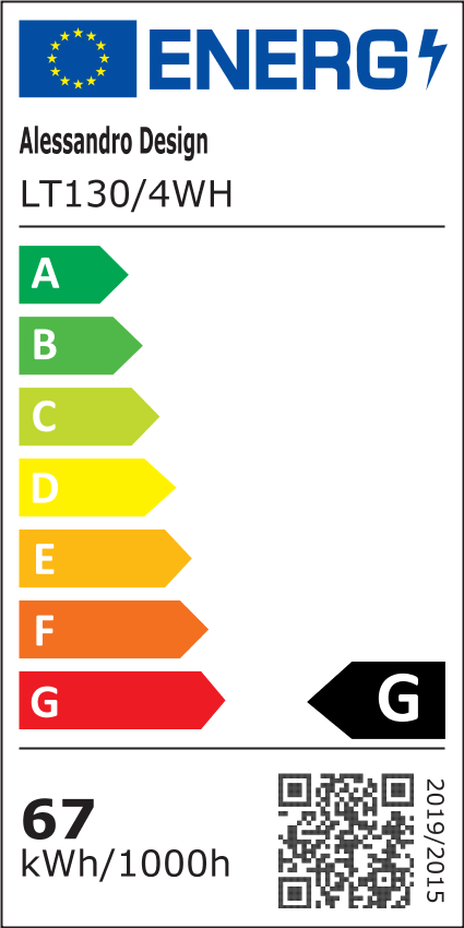 Lustra LED cu telecomanda ELLA 67W, 4 Patrate, lumina Rece/Calda/Neutra, Dimabila, Alb, Metal si Acril