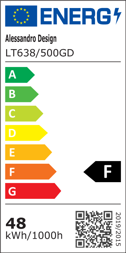 Lustra LED cu telecomanda GILDRA 48W, 2 Patrate, lumina Rece/Calda/Neutra, Dimabila, Auriu