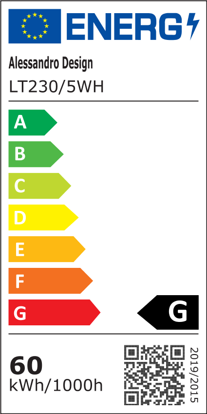Lustra LED cu telecomanda LILY 86W, 5 Elemente, lumina Rece/Calda/Neutra, Dimabila, Alb