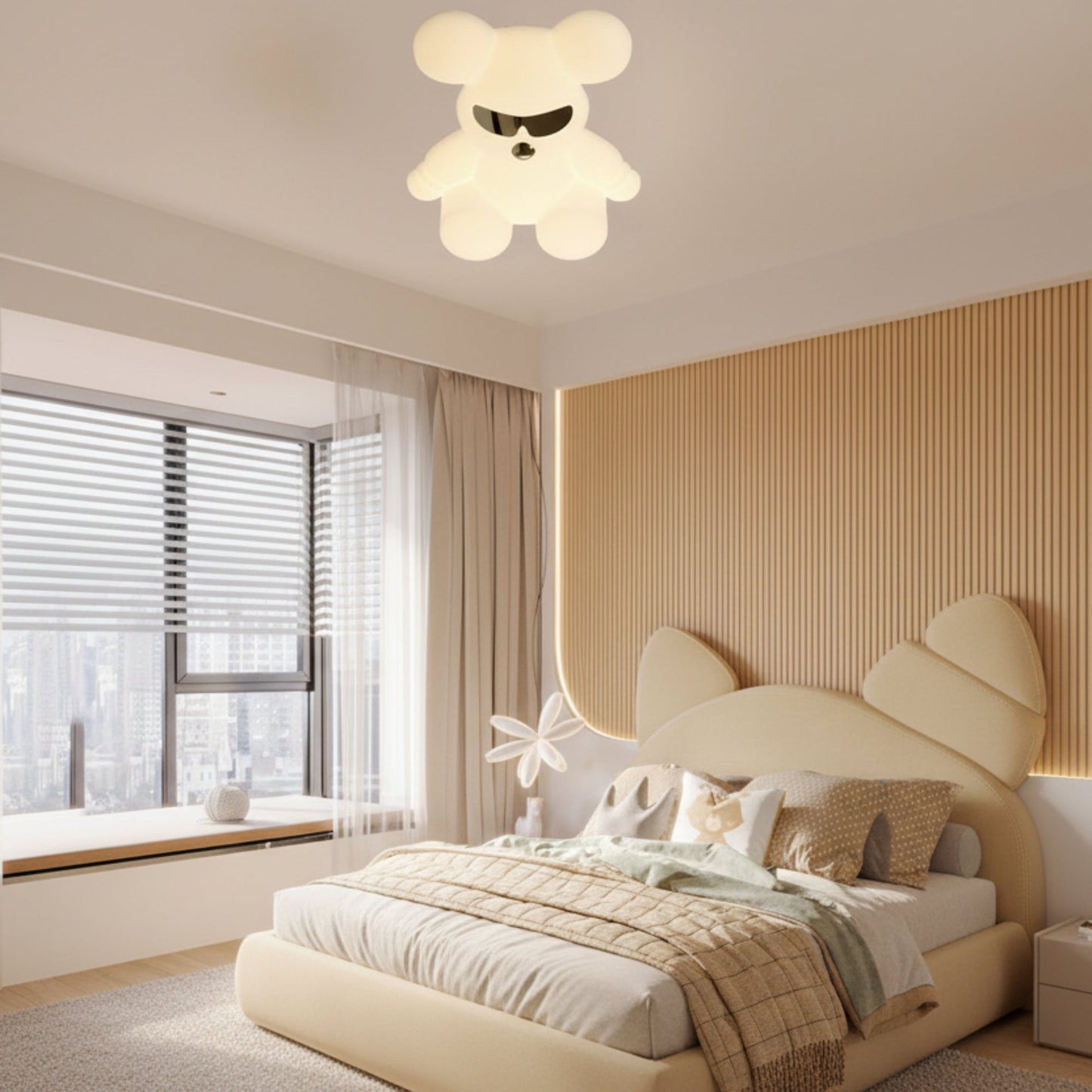Lustra LED URSULETI CP221 95W 3000K4000K6000K Alb