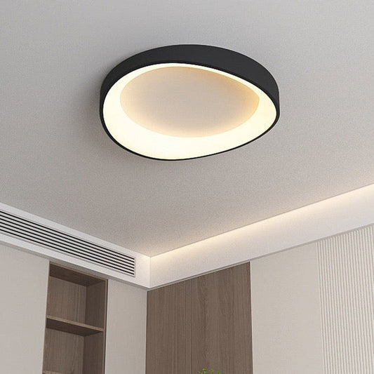 Plafoniera LED cu Telecomanda, PL103/520BK, 29W, Diametru 50cm, Lumina Calda/Rece/Neutra, Negru Lustre LED cu Telecomanda Default Title Alessandro Design