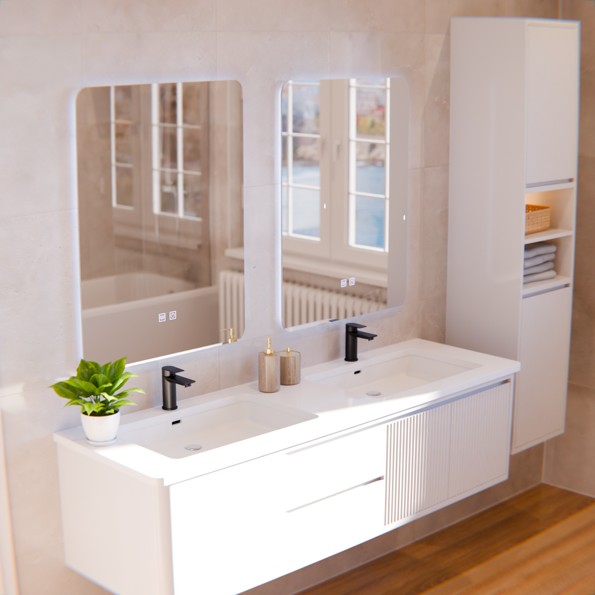 Oglinda LED Touch Sara Sistem Dezaburire 50X70cm