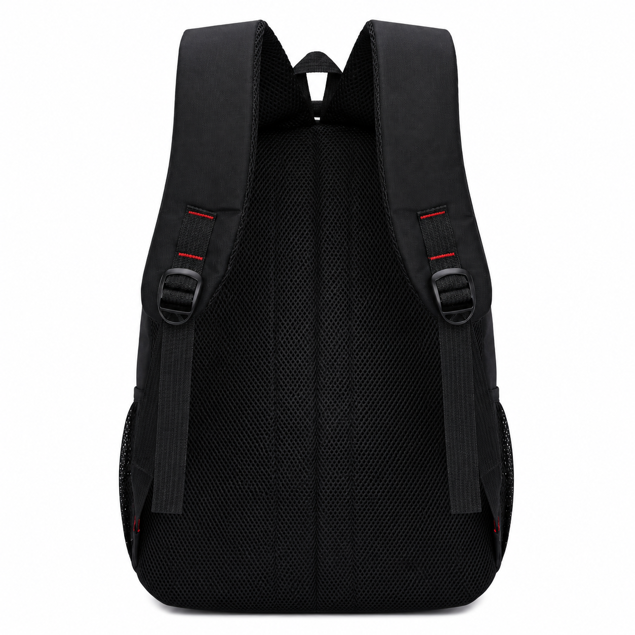 Rucsac Travel Business BAKU, 48x32x18 cm, Oxford, Negru si Albastru