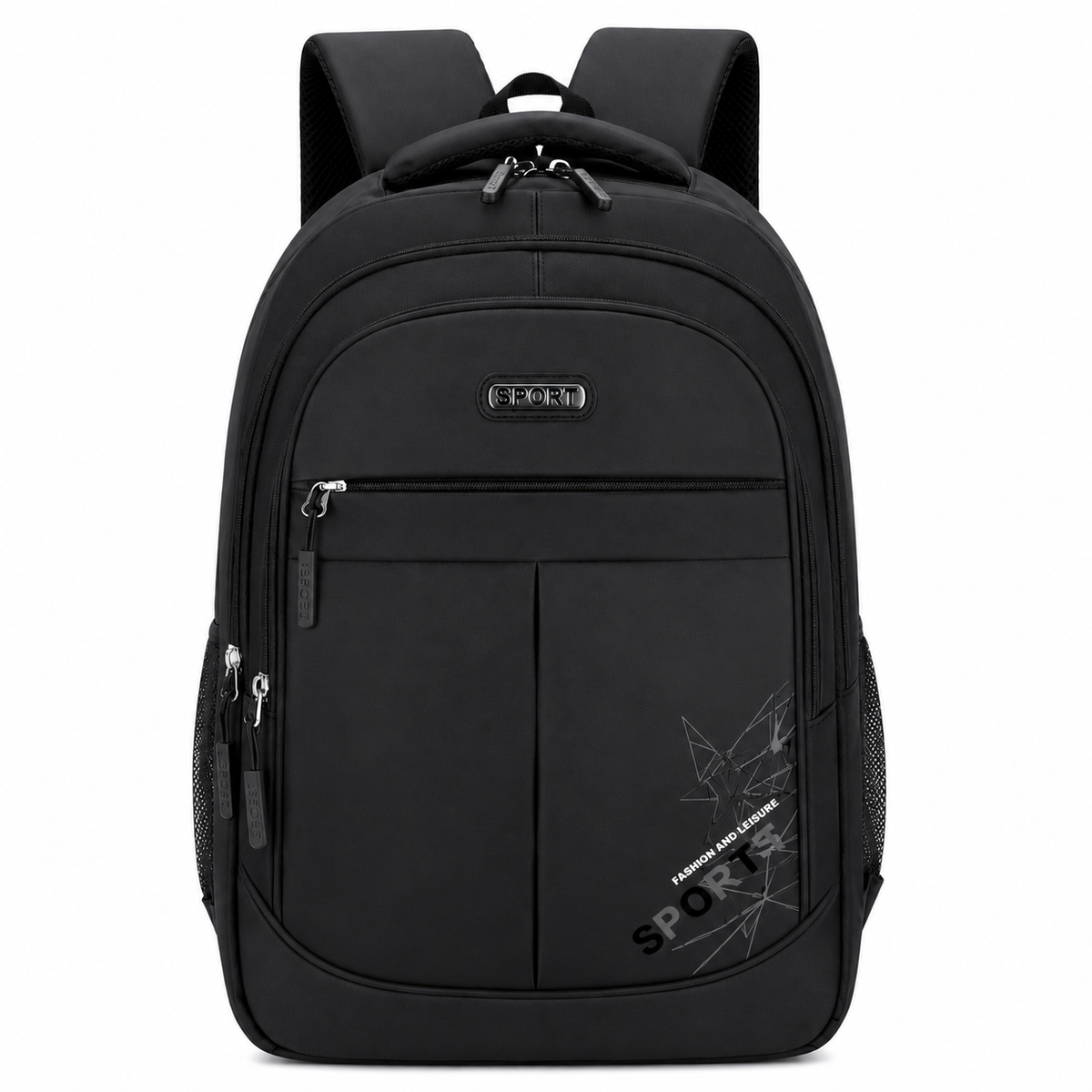 Rucsac Travel Business GANJA, 48x32x15 cm, Oxford, Negru