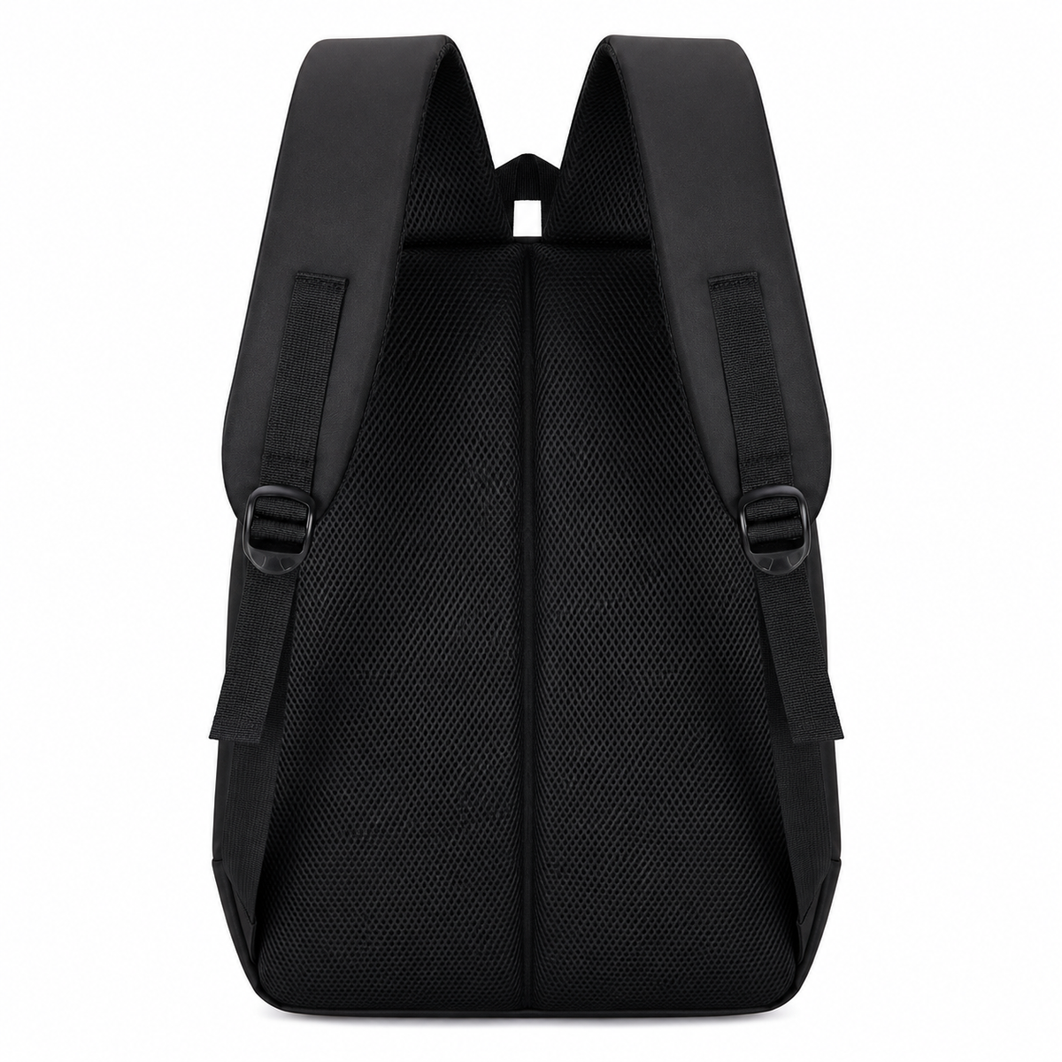 Rucsac Travel Business QABALA, 48x32x15 cm, Oxford, Negru si Albastru