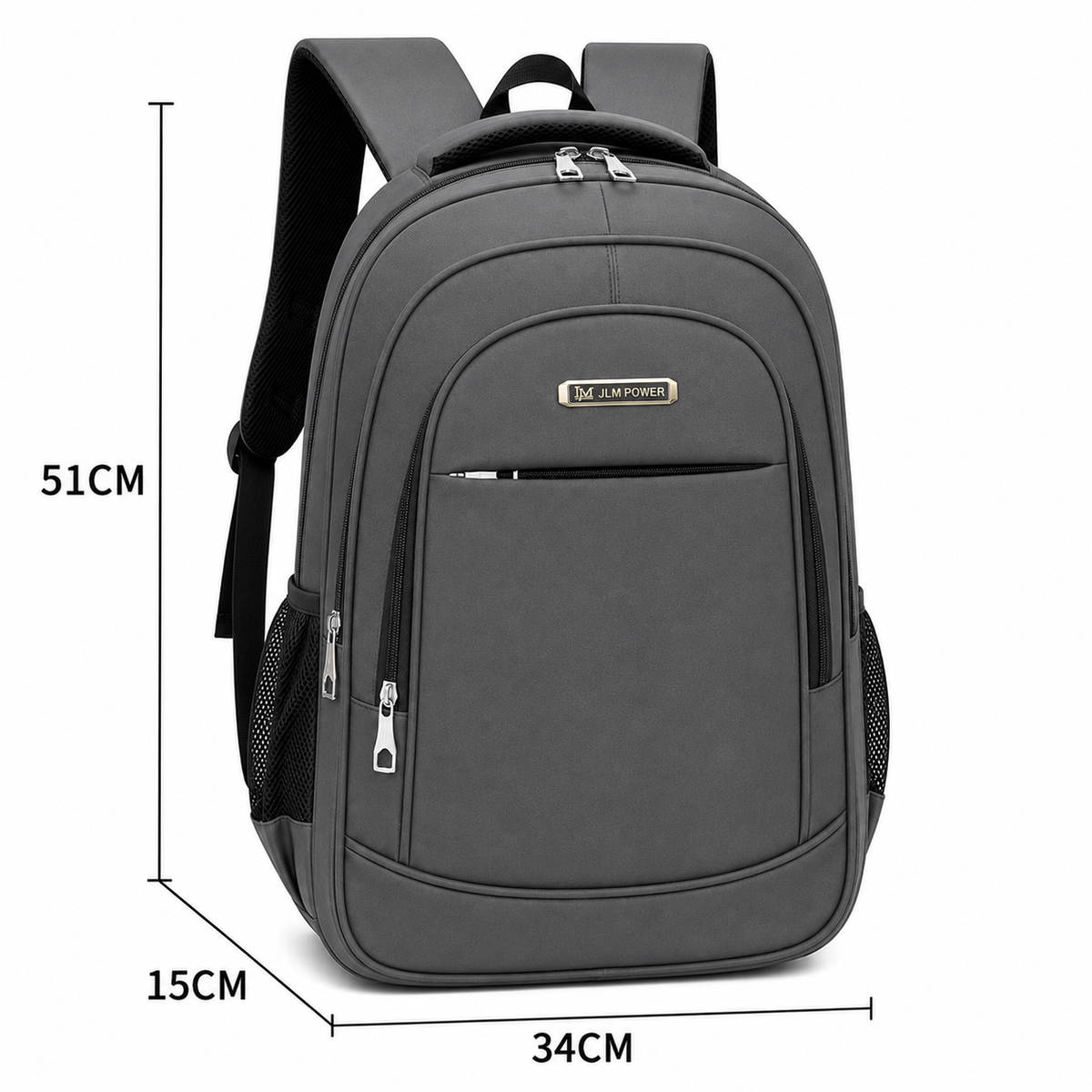 Rucsac Travel Business RECIFE, 51x34x15 cm, Oxford, Gri
