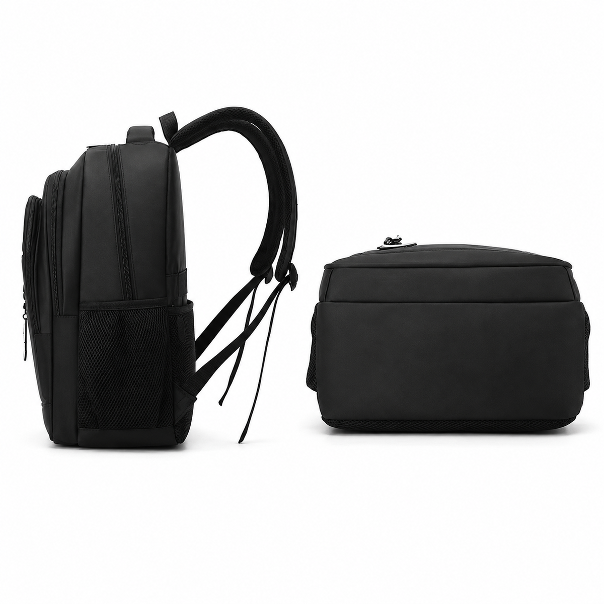 Rucsac Travel Business TALOYOAK, 47x33x15 cm, Oxford, Negru si Albastru
