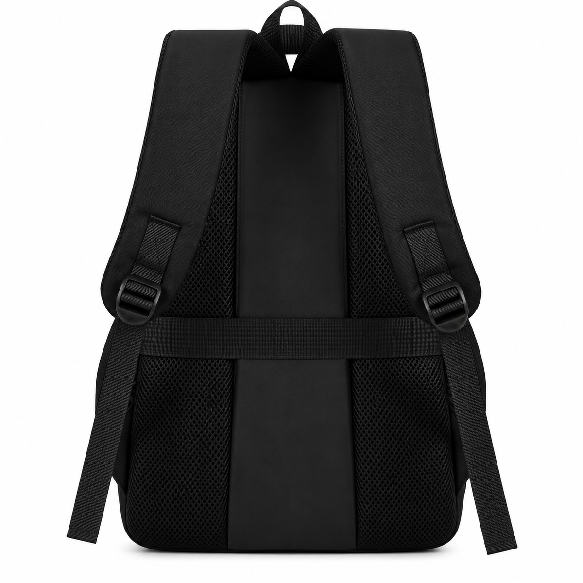 Rucsac de Scoala BOYSUN, 47x32x14 cm, Oxford, Negru si Albastru