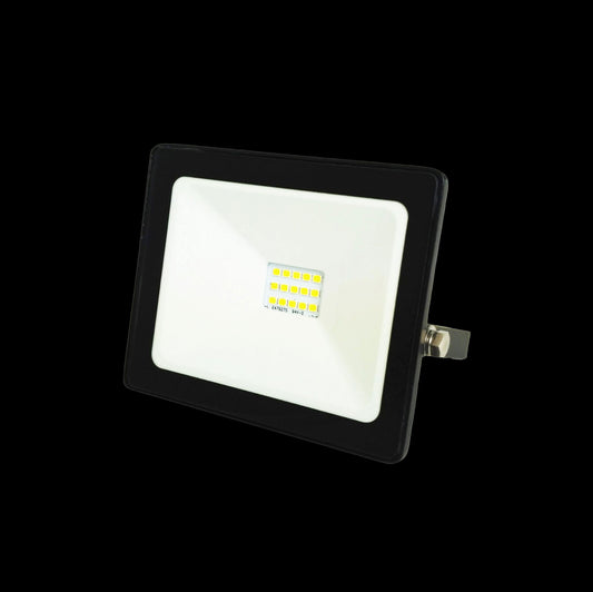 Proiector LED, 10W, 6000K, Sticla si Metal, Negru, IP.65 - LEDS