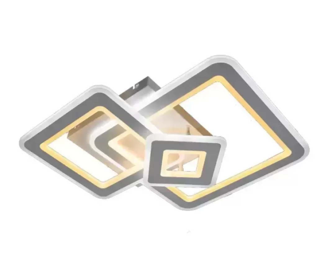Lustra LED cu Telecomanda Hortensia 190W Dimabila Alb