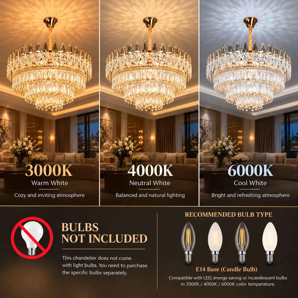 Candelabru Cristal MAJESTIC Regalis 21x E14, Diametru 80cm, Auriu Lucios, Inaltime Reglabila