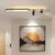 Lustra LED Bastet 49W Lumina Rece/Calda/Neutra Proiector Reglabil Acril si Metal Alb si Negru