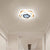 Lustra LED NEXA Pentagon 3D, 36W, Alb, pentru Hol/Coridor