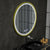 Oglinda LED Rotunda 70cm Touch Glanz Sistem Dezaburire Rama Rose Gold Brushed