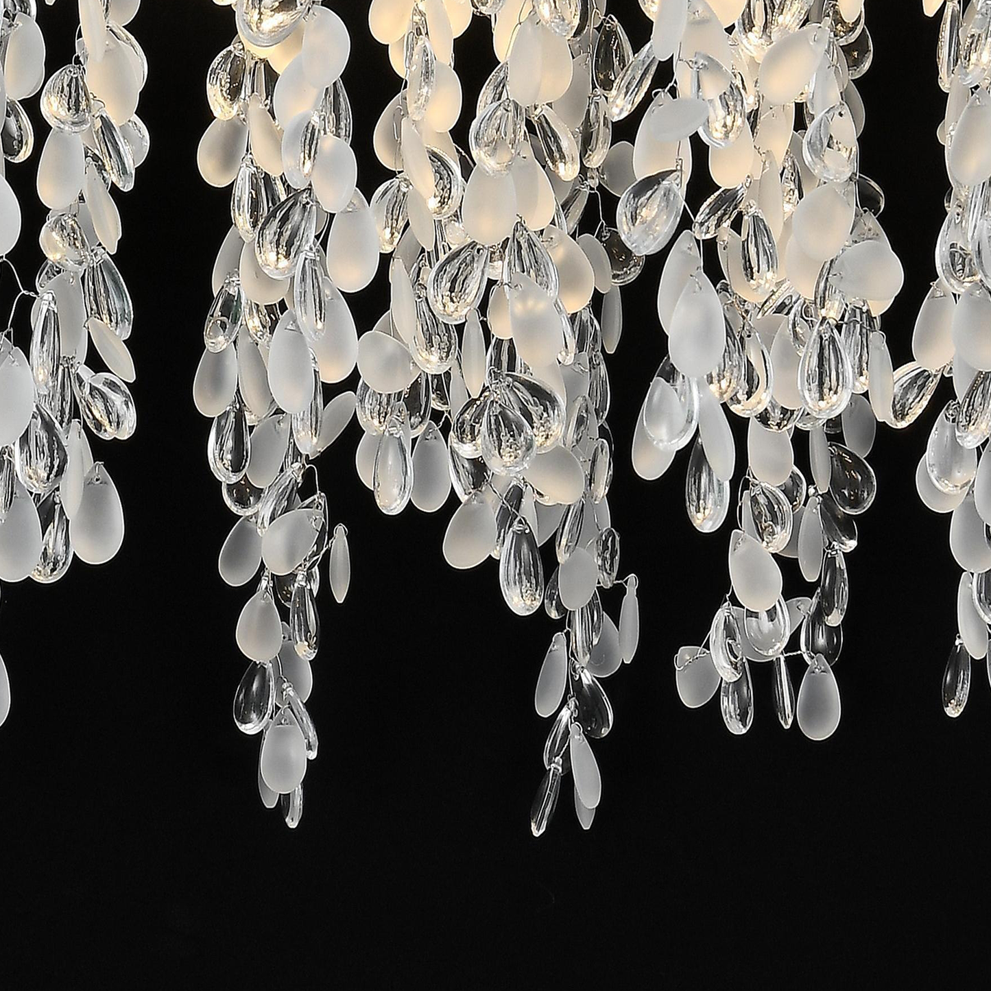 Candelabru Cristal WILLOW, 5x E14, Diametru 50cm, Crom Candelabre Cristal Default Title Alessandro Design