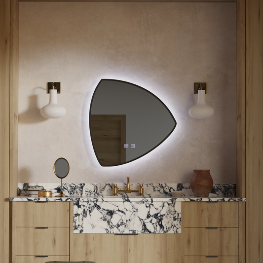 Oglinda LED Touch Fiero Sistem Dezaburire 60X60cm Oglinzi Korman E Default Title Alessandro Design