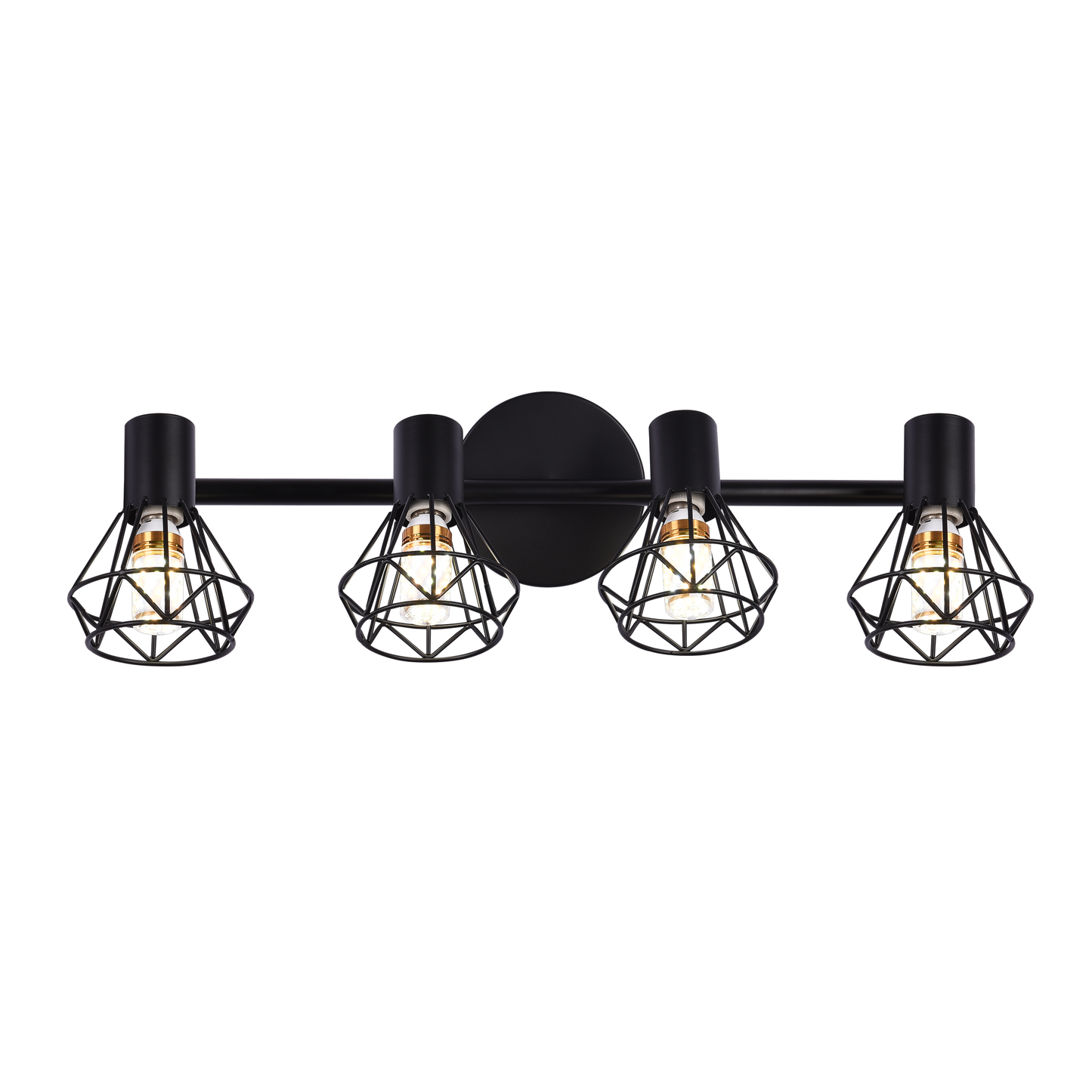 Lustra cu Abajur, GRACIE, Diamant, 4xE14, Negru, Metal Lustre Clasice Default Title Alessandro Design