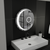 Oglinda LED Rotunda, 60cm, Orbis Touch, Sistem Dezaburire