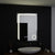Oglinda LED Rectangulara 60x80cm Precision MotionGlow Marcello Sistem Dezaburire Ceas & Termometru Lupa Cosmetica Dimabila