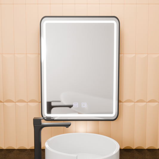 Oglinda LED Rectangulara, 50x70cm, Taglio Touch, Sistem Dezaburire