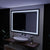 Oglinda LED Rectangulara 100x70cm Verite Majeste Noir Motion Glow Marcello Sistem Dezaburire Ceas & Termometru Dimabila