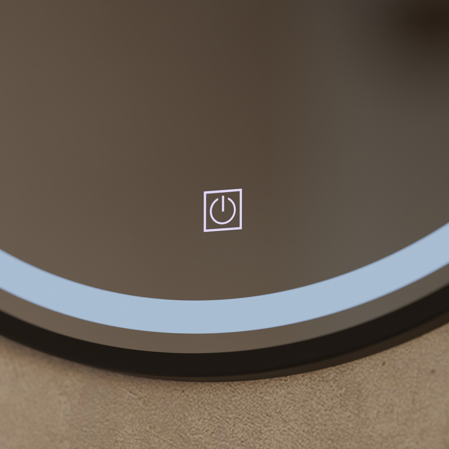 Oglinda LED Rotunda, 60cm, Basic Touch