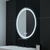 Oglinda LED Rotunda, 60cm, Lucea Touch, Sistem Dezaburire