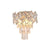 Aplica Cristal WINDSOR, 2x E27, Auriu Lucios