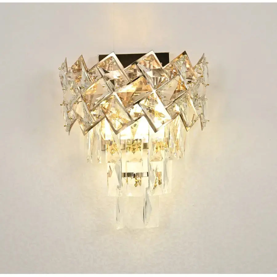 Aplica Cristal WINDSOR, 2x E14, Auriu