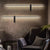 Aplica LED Akasma 48W, Silicon si Metal, Negru