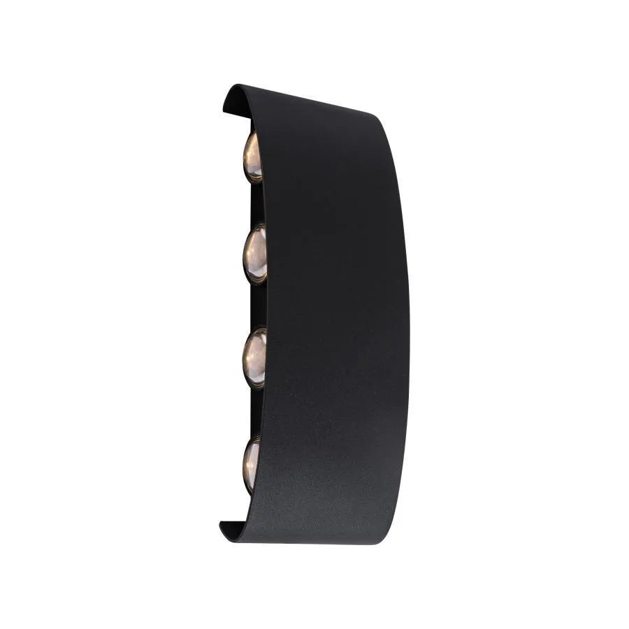 Aplica LED Exterior Ellis, 8W, 8 Surse de lumina, Lumina Calda, Negru Aplice de Exterior Default Title Alessandro Design