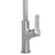 Baterie Bucatarie cu Dus Extractibil, Inox SUS304, Satinat, FJ5542