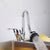 Baterie Bucatarie Crom Lucios LB003, Pipa Flexibila, Cartus Ceramic, Set Complet cu Racorduri si Sistem de Fixare