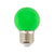 Bec LED, E27, 2W, Verde
