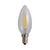 Bec LED Filament Lumanare E14 4W=45W 4000K