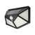 Lampa Solara cu Senzor de Miscare, 100 LED-uri, 20W, IP.65, Negru