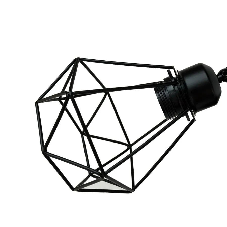 Lustra Aerope, 2x E27, Metal, Negru Lustre Industrial Default Title Alessandro Design