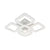 Lustra LED cu Telecomanda Atlanta 80W Dimabila Alb