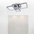 Lustra LED cu Telecomanda, ELLA, 4 Patrate, 88W, Lumina Rece/Calda/Neutra, Dimabila, Negru