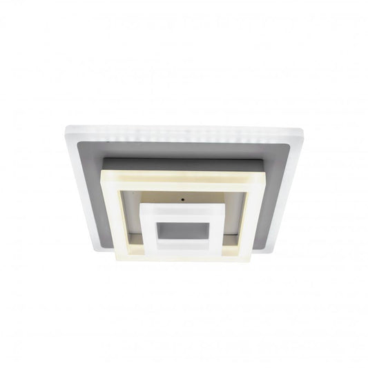 Lustra LED, 24W, 3000K/4000K/6000K, Alb, Acril, IP.20 4311