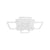 Lustra LED cu Telecomanda, ELLA, 6 Patrate, 124W, Lumina Rece/Calda/Neutra, Dimabila, Alb