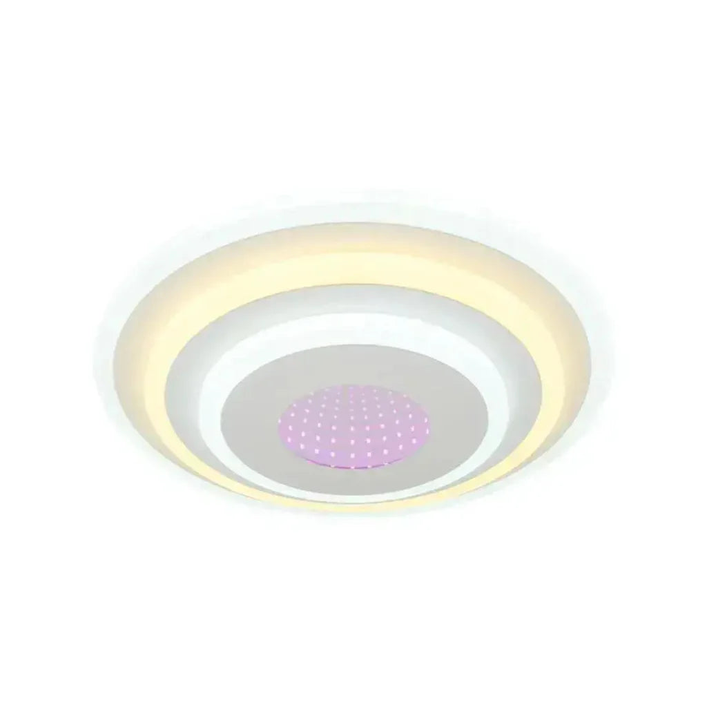 Lustra LED NIVARA 3D 20W, Diametru 30cm, lumina Rece/Calda/Neutra, Alb Lustre LED Aplicate Default Title Alessandro Design