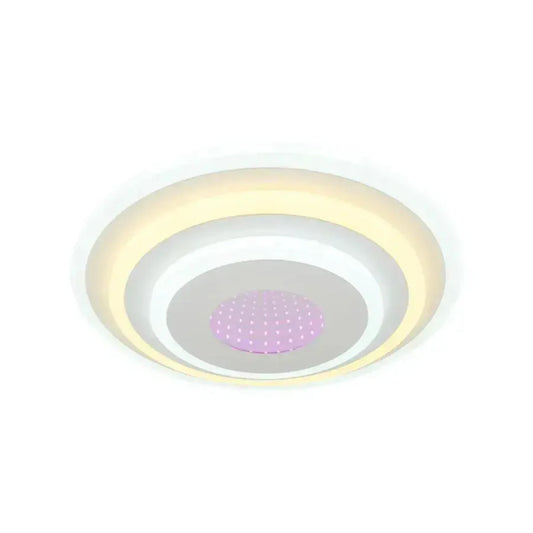 Lustra LED NIVARA 3D 20W, Diametru 30cm, lumina Rece/Calda/Neutra, Alb Lustre LED Aplicate Default Title Alessandro Design