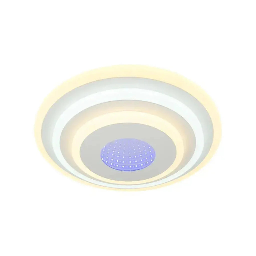 Lustra LED NIVARA 3D 20W, Diametru 30cm, lumina Rece/Calda/Neutra, Alb Lustre LED Aplicate Default Title Alessandro Design