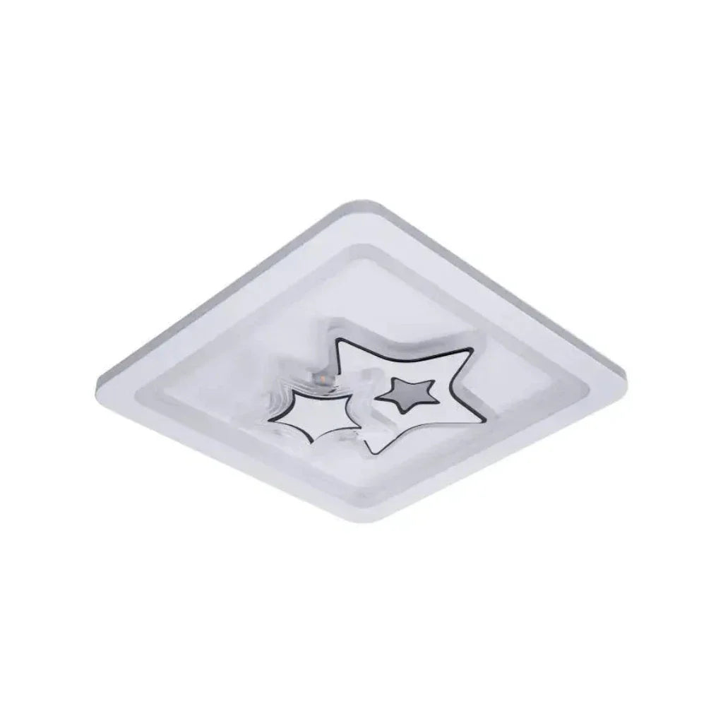 Lustra LED KATHLEEN RGB 25W, lumina Calda/Neutra, Alb Lustre LED Aplicate Default Title Alessandro Design