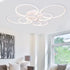 Lustra LED cu Telecomanda, 264W, Dimabila, Alb 8067/4+4int
