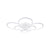 Lustra LED cu Telecomanda, 264W, Dimabila, Alb 8067/4+4int