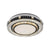 Lustra LED Cristal cu Telecomanda Kannon 96W Argintiu